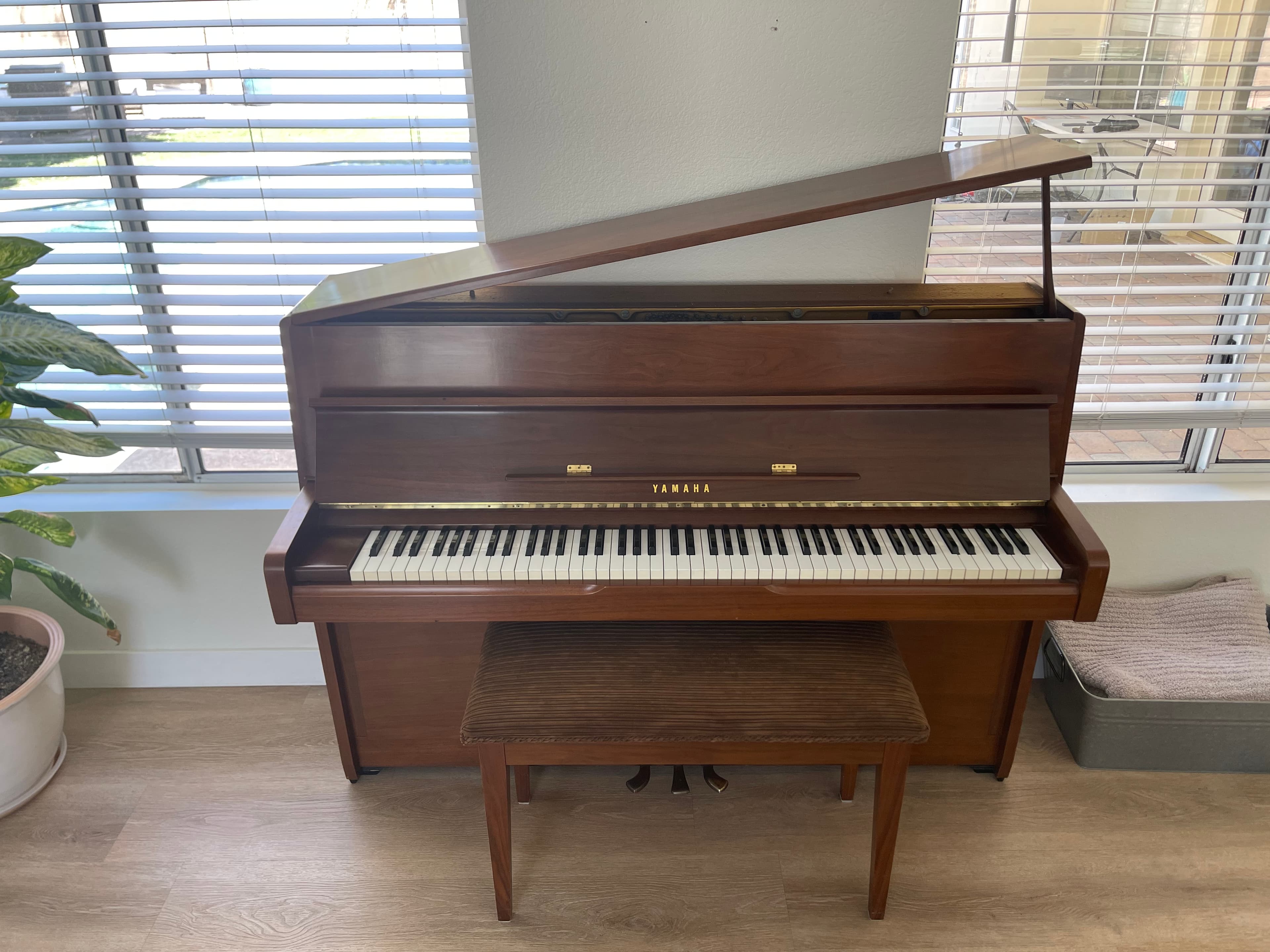 Piano № 001 — our first rescue, currently in restoration